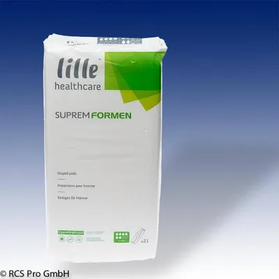 Produktbild von Lille Healthcare® - Herrenvorlage - Suprem for men Inkontinenzvorlage - 21 Stück