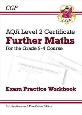 Produktbild von AQA Level 2 Certificate in Further Maths: Exam Practice Workbook (includes Answers)