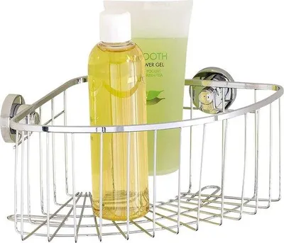 Image de Unyqoos® Étagère murale pour bovins – Fixation murale sans perçage grâce au système adhésif Power-Loc, en acier inoxydable (RVS), extra haute, 26 x 11 x 18 cm, amovible, supporte jusqu'à 80 kg par support