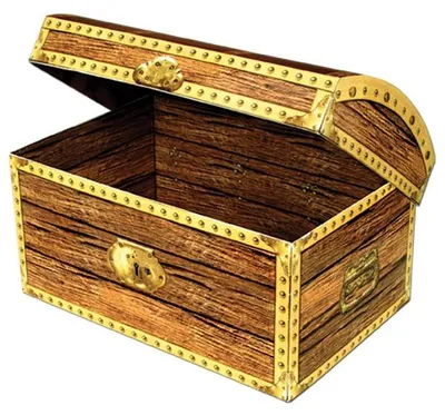 Immagine prodotto di Scrigno dei pirati piccolo 20 cm