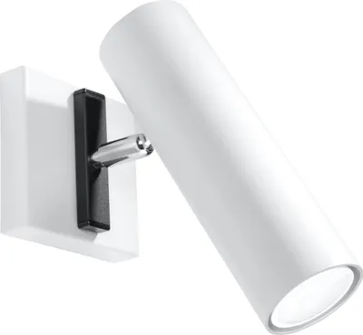 Produktbild von Wandleuchte DIREZIONE weiß 1xGU10 10W Stahl 20x8x8cm Sollux Lighting