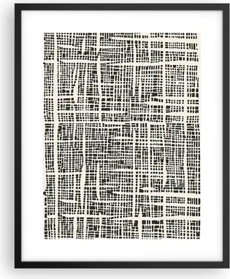 Produktbild von Gerahmtes Poster - Schwarzer Rahmen - Textur Muster Stück - 40x50 cm - Wand Bild - Wanddeko - Wandbilder - Kunstposter - Wandposter - Bilderrahmen - Bilder - Kunstdruck - P2BPA40x50-4926