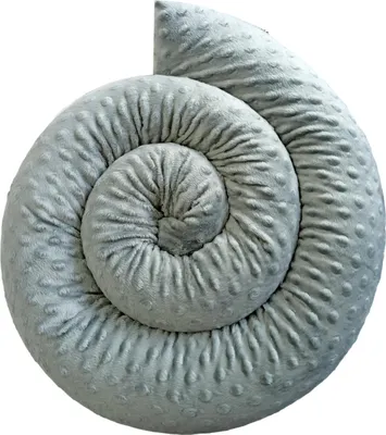 Produktbild von Bebeloo MINKY Bettschlange Bettkissen Seitenschläferkissen Nackenrolle Schlafkissen Kuschelschlange Stillkissen Zierkissen Zugluftstopper Handmade Body Pillow (300 cm, Grau)