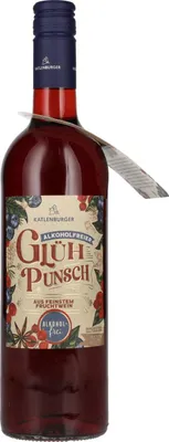 Produktbild von Katlenburger Glühpunsch alkoholfrei Fruchtweinpunsch Flasche 750ml