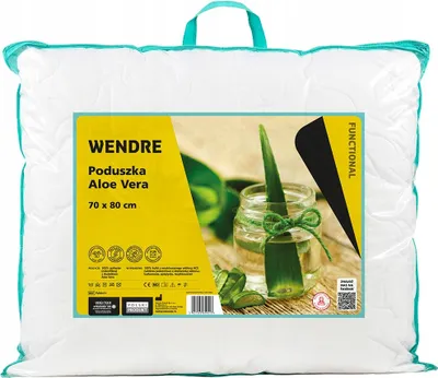 Obrázek produktu pro Antialergický polštář na spaní Aloe Vera 50x60 cm
