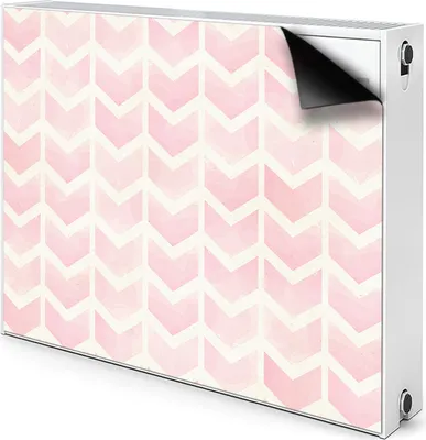 Produktbild von Magnet Heizkörperabdeckung Heizkörperverkleidung Verkleidung Abdeckung 80x60 cm  - Rosa, vektoren