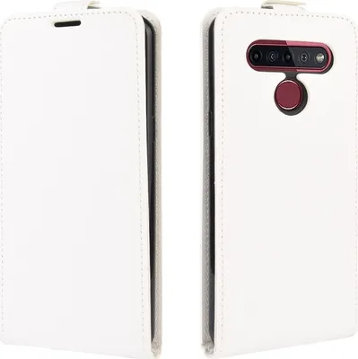 Produktbild von Mobigear  LG K51s Hülle Flipcase - Weiß