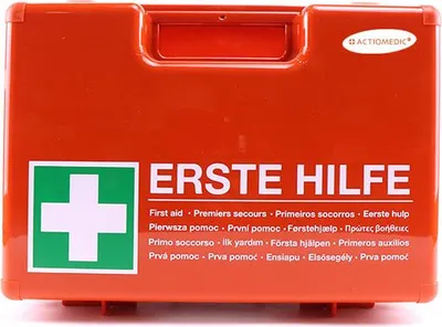 Zdjęcie produktu dla Apteczka SAN wraz z wyposażeniem zgodnie z normą DIN 13 169