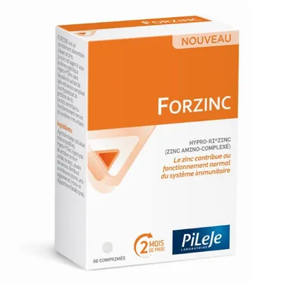 Image de Pileje Forzinc 60 Comprimés