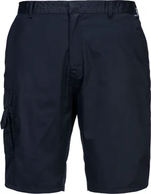 Produktbild von Portwest S790 Herren Hochleistungs-Komfort-Kampf-Cargo-Arbeitsshorts Blau M