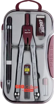 Produktbild von Zirkel-Set Geocollege 5-teilig Packung mit 5 Stück