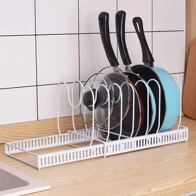 Obrázek produktu pro Organizér do kuchyně Famanu s nastavitelnými přihrádkami – rozšiřitelný