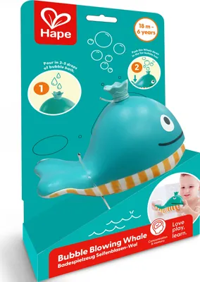 Produktbild von Hape - Badespielzeug Seifenblasen-Wal