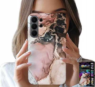 Produktbild von Etui Do Samsung Galaxy S26 Ultra - Elegancki Marmurek Modne Wzory + Szkło