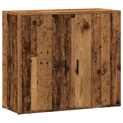 Zdjęcie produktu dla Szafka, stare drewno, 80x33x70 cm, materiał drewnopochodny