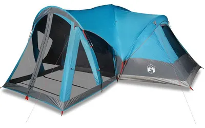 Immagine prodotto di vidaXL Tenda familiare Tipi 8 persone Blu Impermeabile
