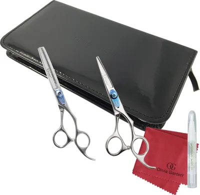 Produktbild von OLIVIA GARDEN Haarscheren Set Xtreme 5.0" Epilierschere 6.35"