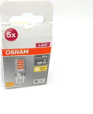 Obrázek produktu pro Osram 4058075758063 LED žárovka Teplá bílá 2700 K 2,6 W G9 E