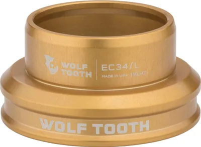Image de Wolf Tooth Performance Jeu de direction, partie inférieure, 1 1/8", EC34/30, or