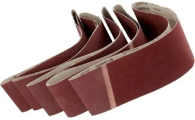 Obrázok produktu pre Brúsny pás 50 mm x 686 mm, balenie 5 kusov, zrniteľnosť 240, určený na drevo/hliník/kov