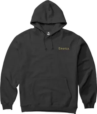 Zdjęcie produktu dla Bluza z kapturem Emerica Lockup, czarny, rozmiar L, męska, czarny, rozmiar L
