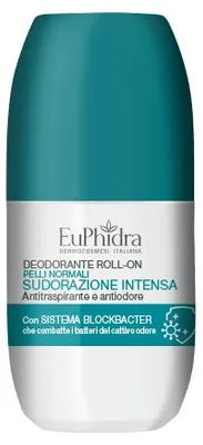 Immagine prodotto di Euphidra Deo Roll On Sudorazione Intensa 50 Ml