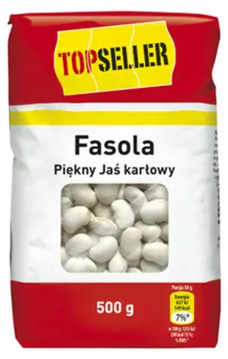 Zdjęcie produktu dla TOPSELLER Fasola Piękny Jaś karłowy 500g