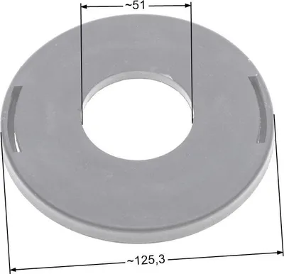 Zdjęcie produktu dla Pokrywa głowicy żyłkowej NZ159 Autocut NZ165