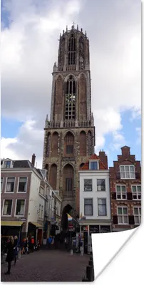 Produktbild von MuchoWow® Poster Utrecht - Domturm - Wolken 20x40 cm - Plakat - Foto