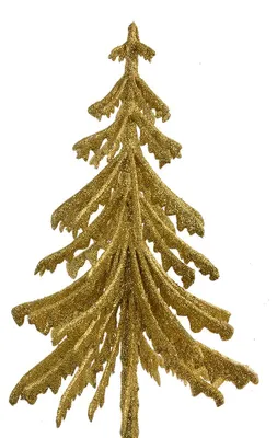 Produktbild von Clayre & Eef Kunstpflanze 37 cm Goldfarbig Kunststoff