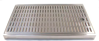Produktbild von Tropfblech Tropfschale Abtropfblech Tropfkasten BieTal® 44x27,5x2,7cm Edelstahl