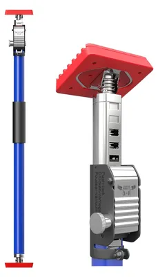 Immagine prodotto di Fissaggio per porte, da 75 a 133 cm, capacità fino a 50 kg, regolabile in modo continuo fino a 45 gradi, supporto in acciaio, per montaggio