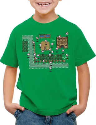 Produktbild von style3 Link Retro Gamer T-Shirt Kinder