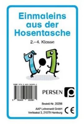 Produktbild von Einmaleins aus der Hosentasche