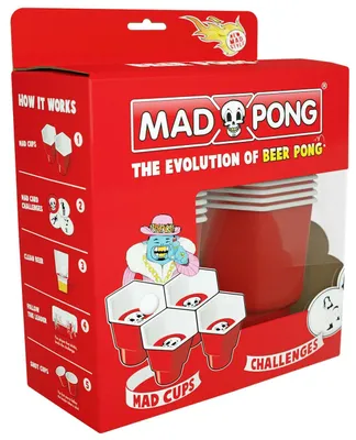 Obrázok produktu pre Mad Party Games Spoločenská hra MadPong – Beer Pong 2.0 Pijanská hra pre dospelých