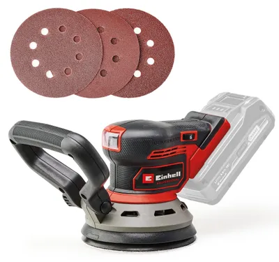 Zdjęcie produktu dla Einhell TP-RS 18/32 Li BL - Solo, Szlifierka podłogowa, Czarny, Czerwony, 24000 RPM, 1,11 kg