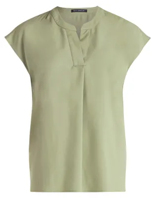 Produktbild von Betty Barclay Bluse, Rundhals-Ausschnitt, Halbarm, überschnittener Arm, figurumspielend, 64 cm Gesamtlänge