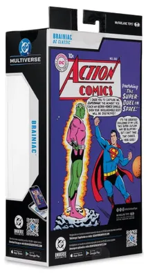 Productafbeelding van DC Multiverse Brainiac (DC Classic), 7-inch actionfiguur van McFarlane Toys