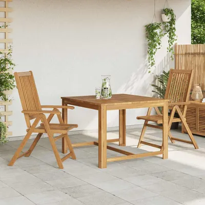 Produktbild von vidaXL Klappstühle 2 Stk. Akazie Massivholz