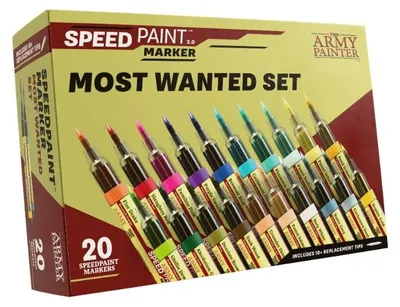 Productafbeelding van De Army Painter Speedpaint 2.0 Marker Most Wanted Set