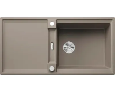 Produktbild von BLANCO ADIRA XL 6 S-F Einbauspüle SILGRANIT tartufo ab 60 cm mit Ablauffernbedienung, mit Zubehör - inkl.