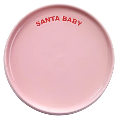 Produktbild von BUTLERS Teller GOOD VIBES SANTA BABY