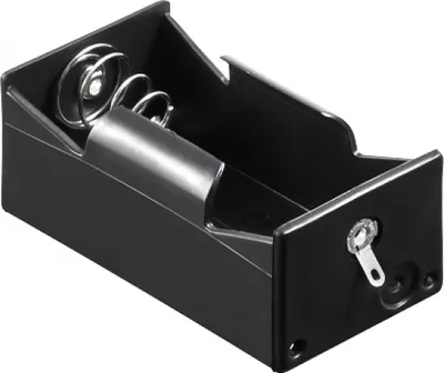 Produktbild von Goobay Batteriehalter für1x Mono D mit Lötanschluss schwarz