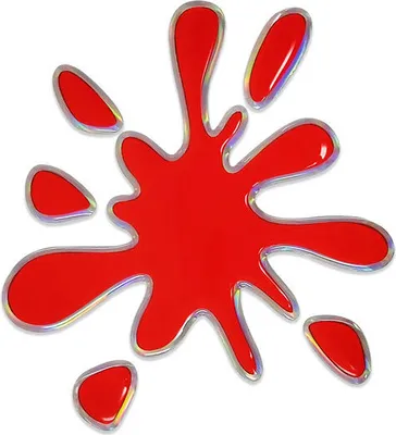 Immagine prodotto di Adesivo 3D Red Spot HQ, 51 x 52 mm