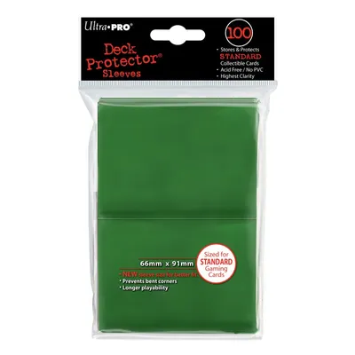 Image de UP Deck Protector Sleeves Green (100 ct.)