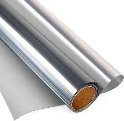 Produktbild von Famanu Sichtschutzfolie Silber - 60 x 200 cm, selbstklebend, wärmeisolierend, UV-Schutz