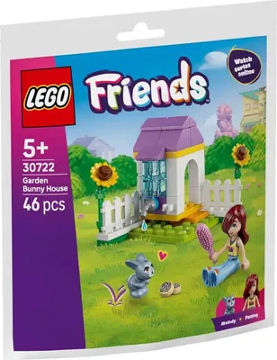 Obrázek produktu pro LEGO Friends Zahradní domeček pro králíčka, Sada na stavění, 5 rok/roky, Plast, 46 kusů, 42 g