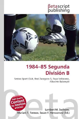 Produktbild von 1984-85, Segunda División B