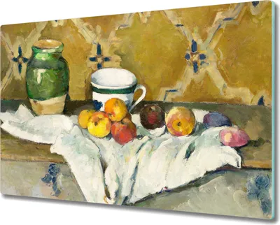 Produktbild von Coloray Schneidebrett Herdabdeckplatte 80x52 cm Kochplattenabdeckung Hackbrett Küchenbrett - Obst Stillleben