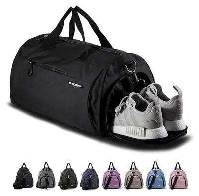 Produktbild von Sporttasche & Reisetasche für Damen und Herren - mit Schuhfach & Nassfach - Tasche für Sport, Fitness & Reisen - Trainingstasche, Gym Bag